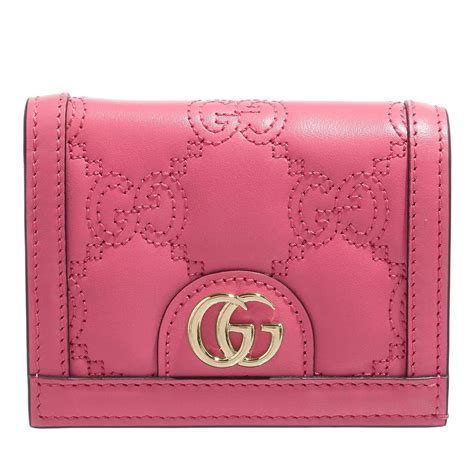 gucci cardholder pink|gucci card wallet keychain.